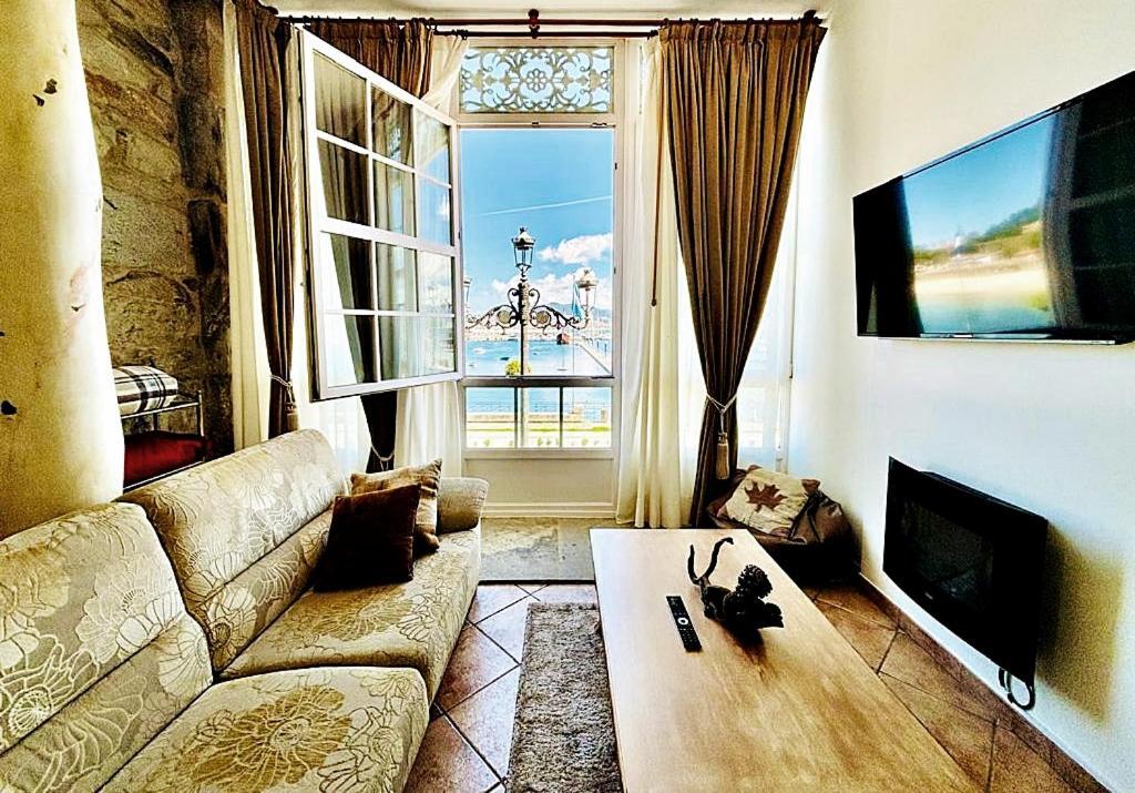 Ferienwohnung Holibai, Solpor, Ap Boutique Frente Paseo Maritimo, Baiona Exterior foto
